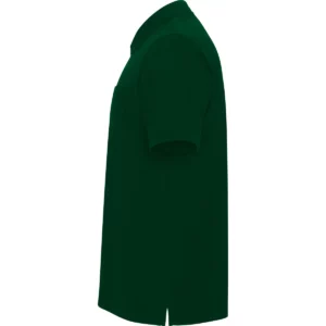Polo Roly CENTAURO PREMIUM en verde botella, vista lateral