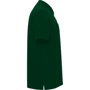 Polo Roly CENTAURO PREMIUM en verde botella, vista lateral opuesta