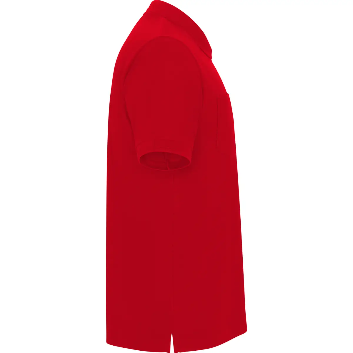 Polo piqué con bolsillo Roly CENTAURO PREMIUM 31 Polo Roly CENTAURO PREMIUM en rojo, vista lateral opuesta