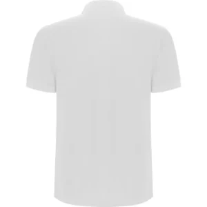 Polo Roly PEGASO PREMIUM en blanco, vista trasera