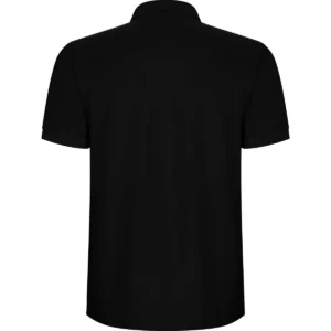 Polo Roly PEGASO PREMIUM en negro, vista trasera