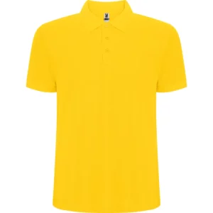 Polo Roly PEGASO PREMIUM en amarillo, vista frontal