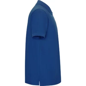 Polo Roly PEGASO PREMIUM en azul royal, vista lateral opuesta