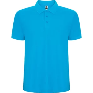 Polo Roly PEGASO PREMIUM en turquesa, vista frontal