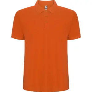 Polo Roly PEGASO PREMIUM en naranja, vista frontal