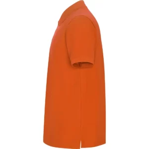 Polo Roly PEGASO PREMIUM en naranja, vista lateral