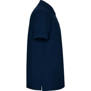 Polo Roly PEGASO PREMIUM en azul marino, vista lateral opuesta