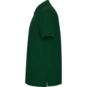 Polo Roly PEGASO PREMIUM en verde botella, vista lateral