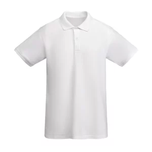 Polo Roly PRINCE en blanco, vista frontal