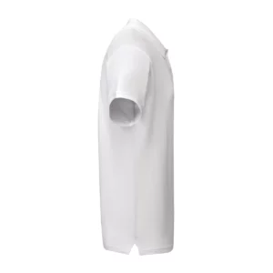 Polo Roly PRINCE en blanco, vista lateral opuesta
