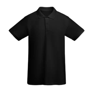Polo Roly PRINCE en negro, vista frontal
