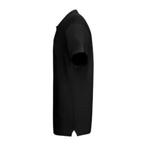 Polo Roly PRINCE en negro, vista lateral