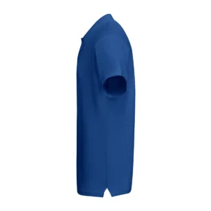 Polo Roly PRINCE en azul royal, vista lateral