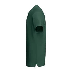 Polo Roly PRINCE en verde botella, vista lateral