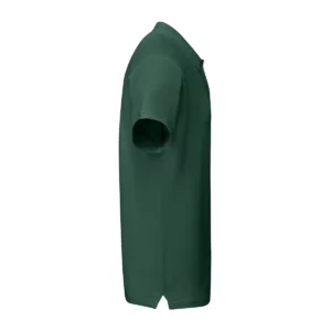 Polo Roly PRINCE en verde botella, vista lateral opuesta