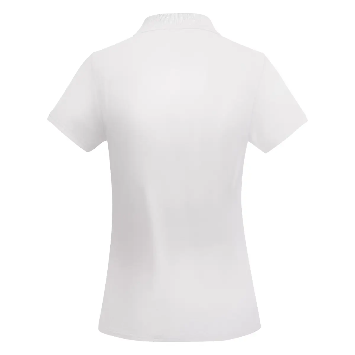 Polo algodón orgánico mujer Roly PRINCE WOMAN 6 Polo Roly PRINCE WOMAN en blanco, vista trasera