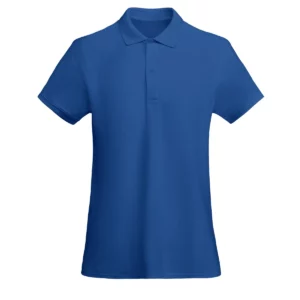 Polo Roly PRINCE WOMAN en azul royal, vista frontal