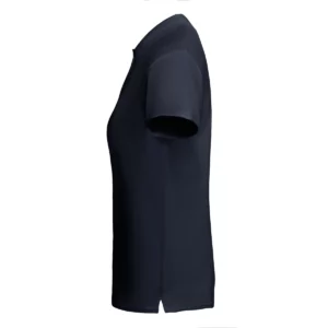 Polo Roly PRINCE WOMAN en azul marino, vista lateral