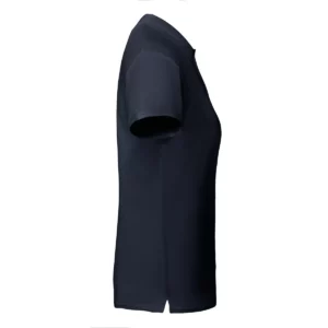 Polo Roly PRINCE WOMAN en azul marino, vista lateral opuesta