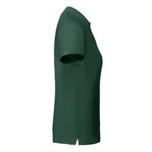 Polo Roly PRINCE WOMAN en verde botella, vista lateral opuesta