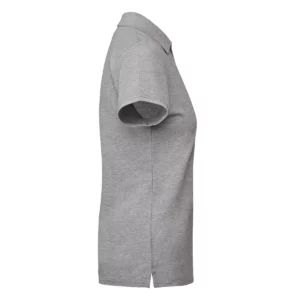 Polo Roly PRINCE WOMAN en gris vigoré, vista lateral opuesta
