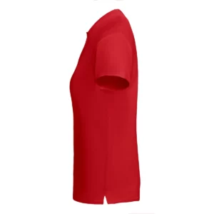 Polo Roly PRINCE WOMAN en rojo, vista lateral