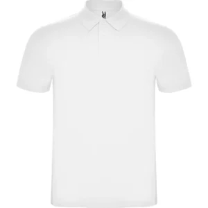 Polo Roly AUSTRAL en blanco, vista frontal
