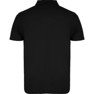 Polo Roly AUSTRAL en negro, vista trasera