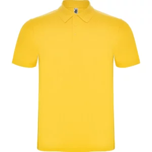 Polo Roly AUSTRAL en amarillo, vista frontal