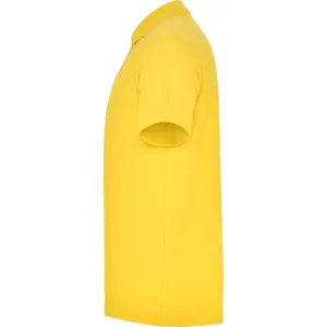 Polo Roly AUSTRAL en amarillo, vista lateral