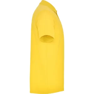 Polo Roly AUSTRAL en amarillo, vista lateral opuesta