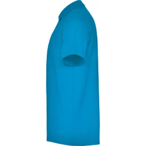 Polo Roly AUSTRAL en turquesa, vista lateral
