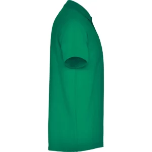 Polo Roly AUSTRAL en verde kelly, vista lateral opuesta