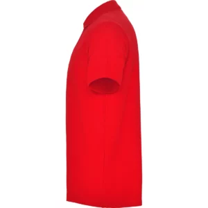 Polo Roly AUSTRAL en rojo, vista lateral