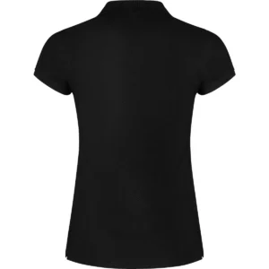 Polo Roly STAR WOMAN en negro, vista trasera