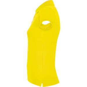 Polo Roly STAR WOMAN en amarillo, vista lateral