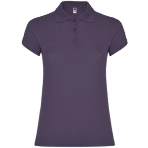Polo Roly STAR WOMAN en lila, vista frontal