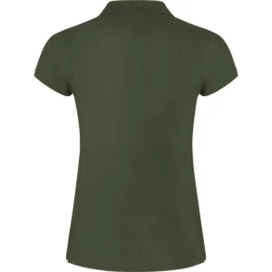 Polo Roly STAR WOMAN en verde aventura, vista trasera