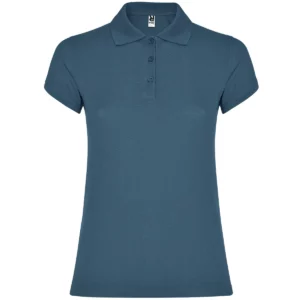 Polo Roly STAR WOMAN en azul tormenta, vista frontal