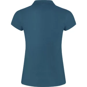 Polo Roly STAR WOMAN en azul tormenta, vista trasera