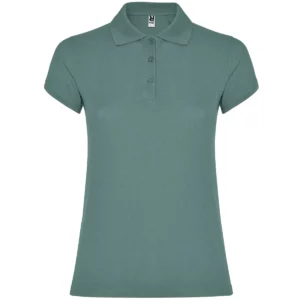 Polo Roly STAR WOMAN en azul calma, vista frontal