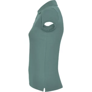 Polo Roly STAR WOMAN en azul calma, vista lateral