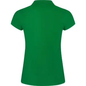 Polo Roly STAR WOMAN en verde tropical, vista trasera