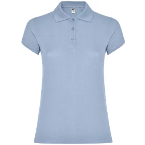 Polo Roly STAR WOMAN en azul zen, vista frontal