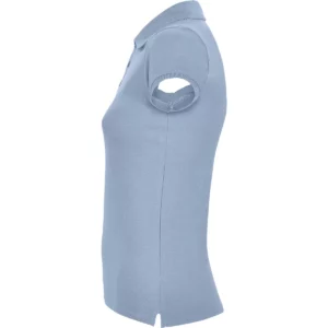 Polo Roly STAR WOMAN en azul zen, vista lateral