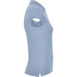 Polo Roly STAR WOMAN en azul zen, vista lateral opuesta