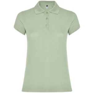 Polo Roly STAR WOMAN en verde mist, vista frontal