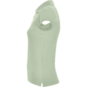 Polo Roly STAR WOMAN en verde mist, vista lateral