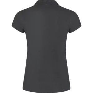 Polo Roly STAR WOMAN en plomo oscuro, vista trasera