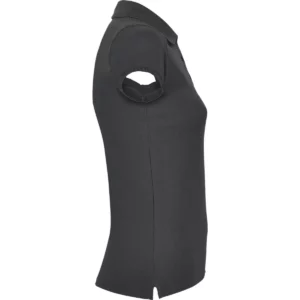 Polo Roly STAR WOMAN en plomo oscuro, vista lateral opuesta